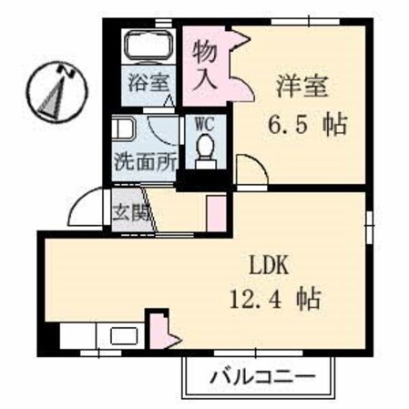 リッシュ良庵　IIIの物件間取画像